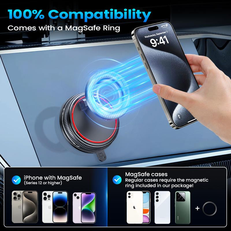 Suport  magnetic, reglabil la 360°  pentru mașini.