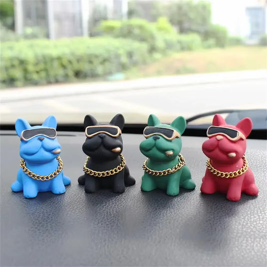 Decorațiuni auto Bulldog pentru tabloul de bord al mașinii